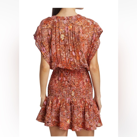 A.L.C. Carly smocked dress - Picture 4 of 4